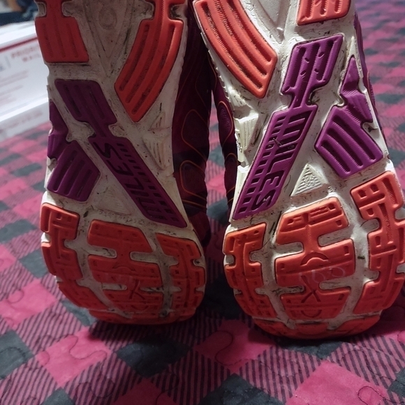 Salming women's shoes sneakers sz 8.5 gently used athletic pink - Picture 4 of 6